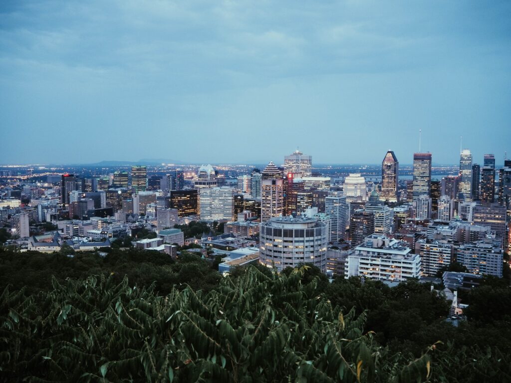 Aerial View of Buildings